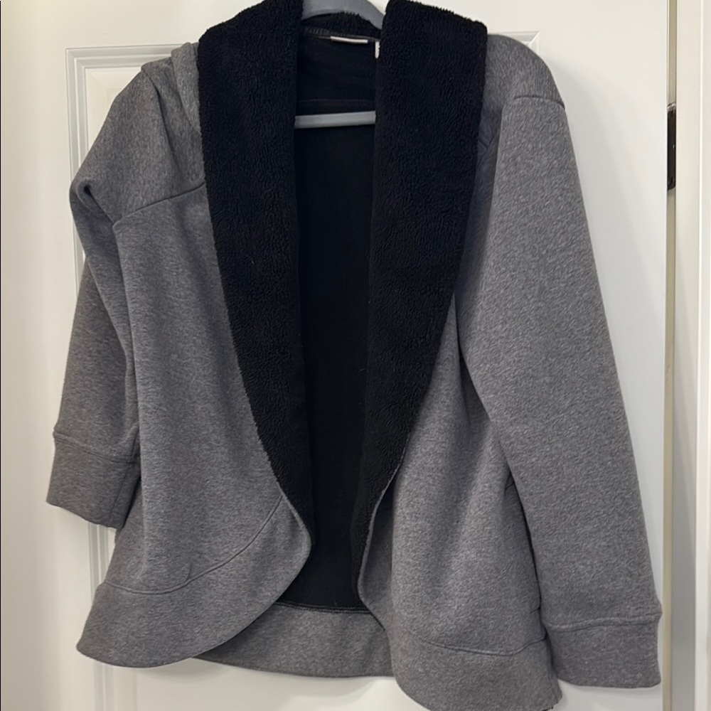 L. L. Bean Gray and Black Women's Jacket